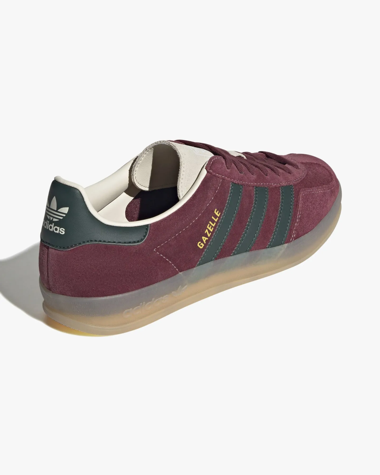 Adidas Gazelle Indoor - Shadow Red / Shadow Green / Wonder White