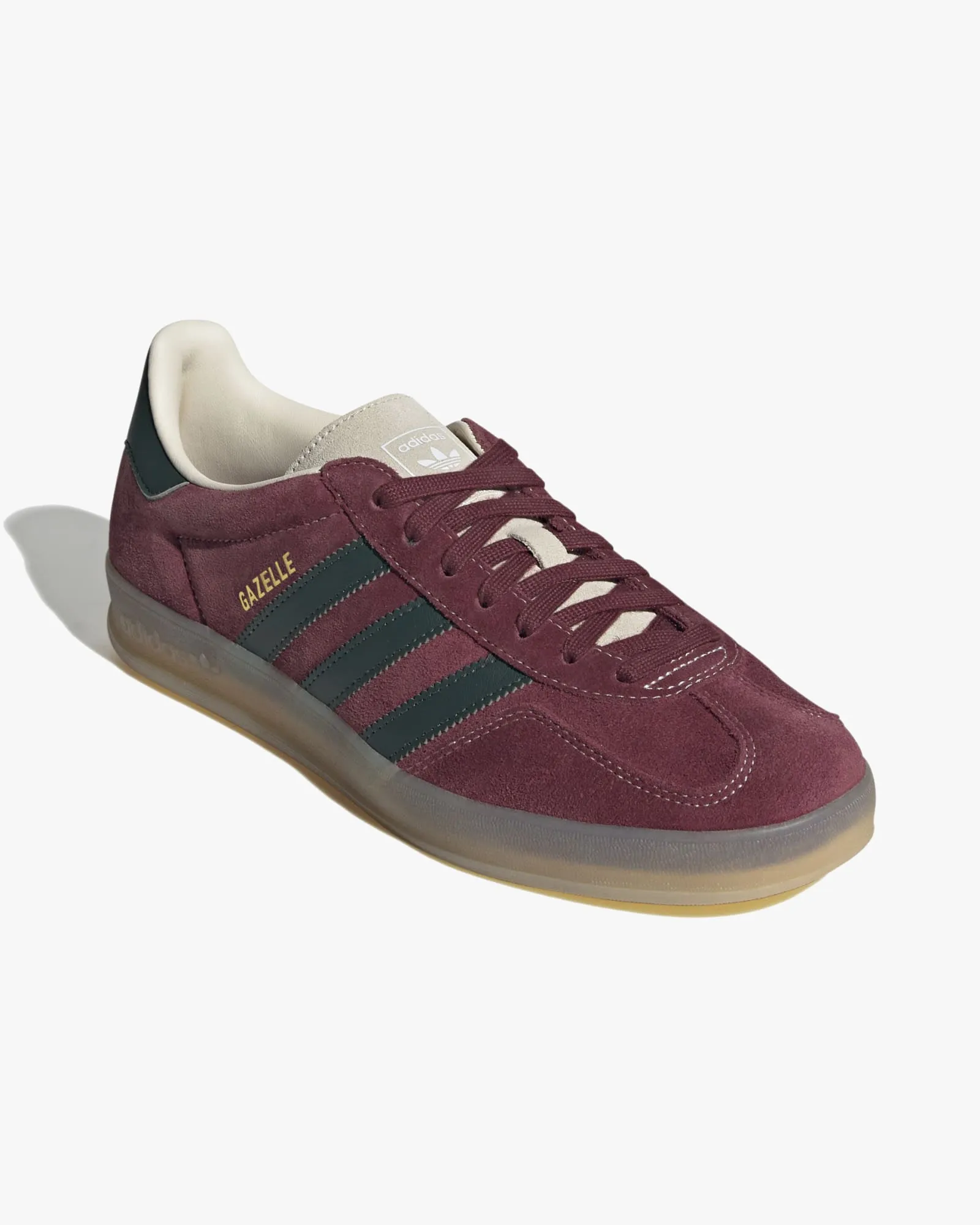 Adidas Gazelle Indoor - Shadow Red / Shadow Green / Wonder White