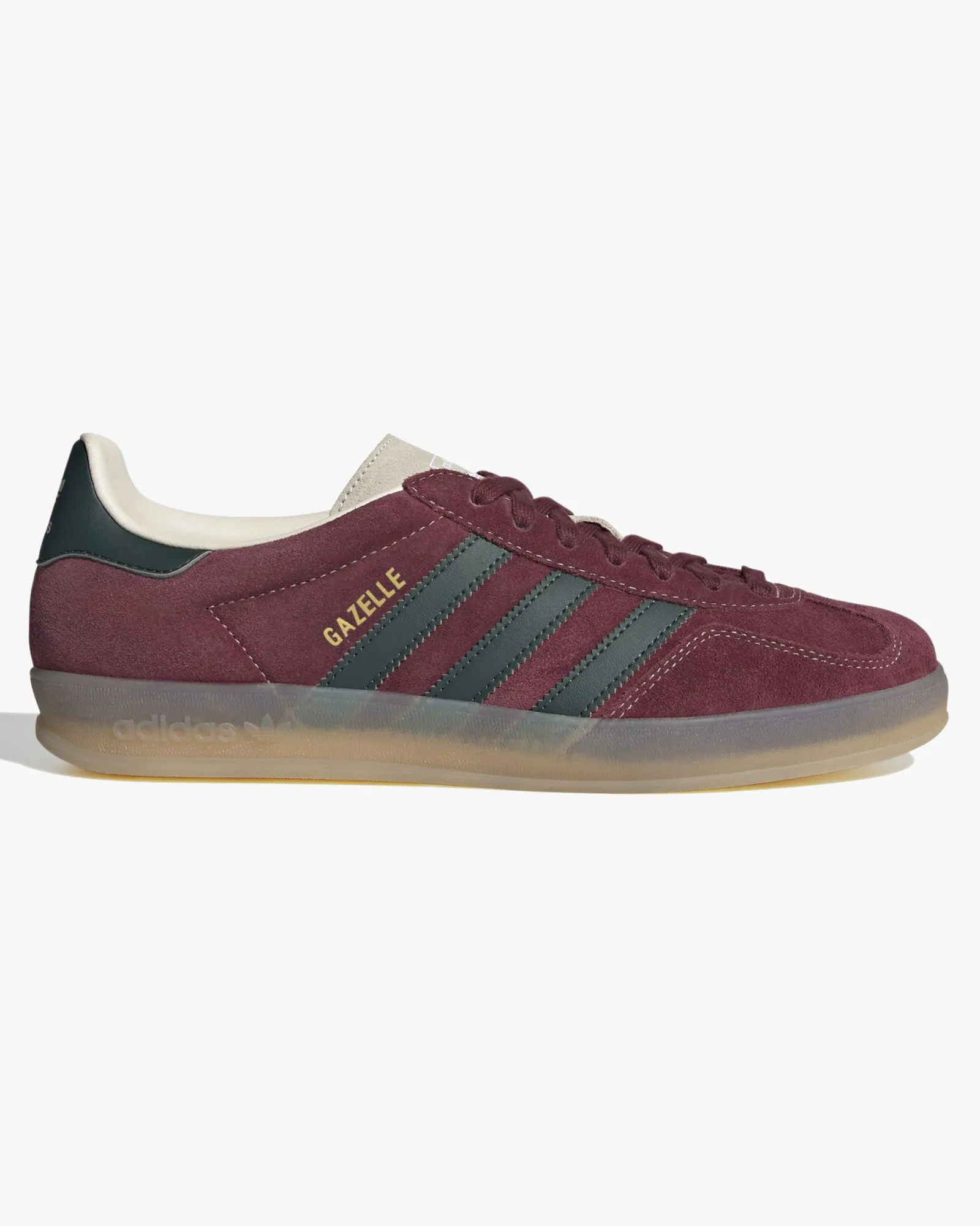 Adidas Gazelle Indoor - Shadow Red / Shadow Green / Wonder White