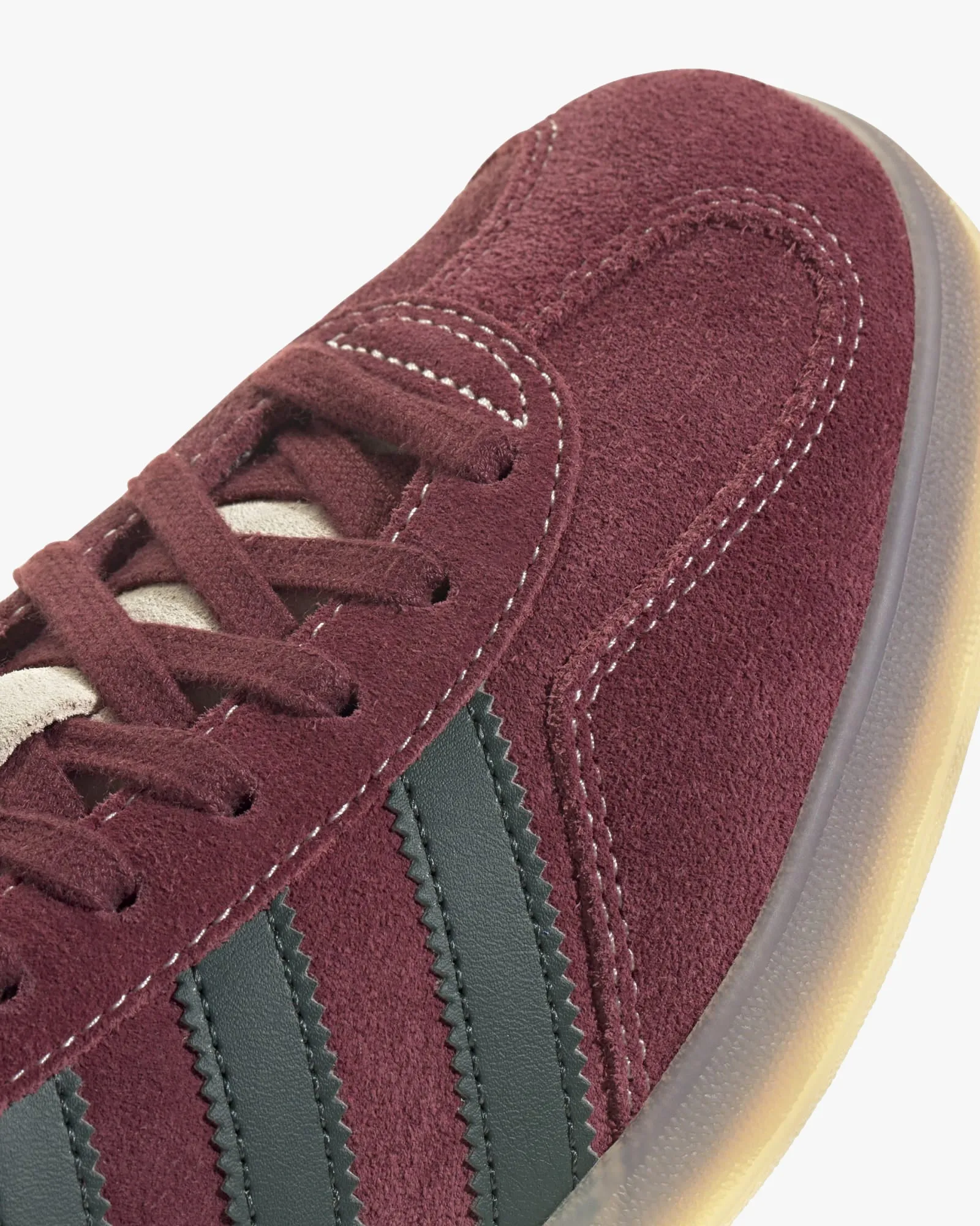 Adidas Gazelle Indoor - Shadow Red / Shadow Green / Wonder White