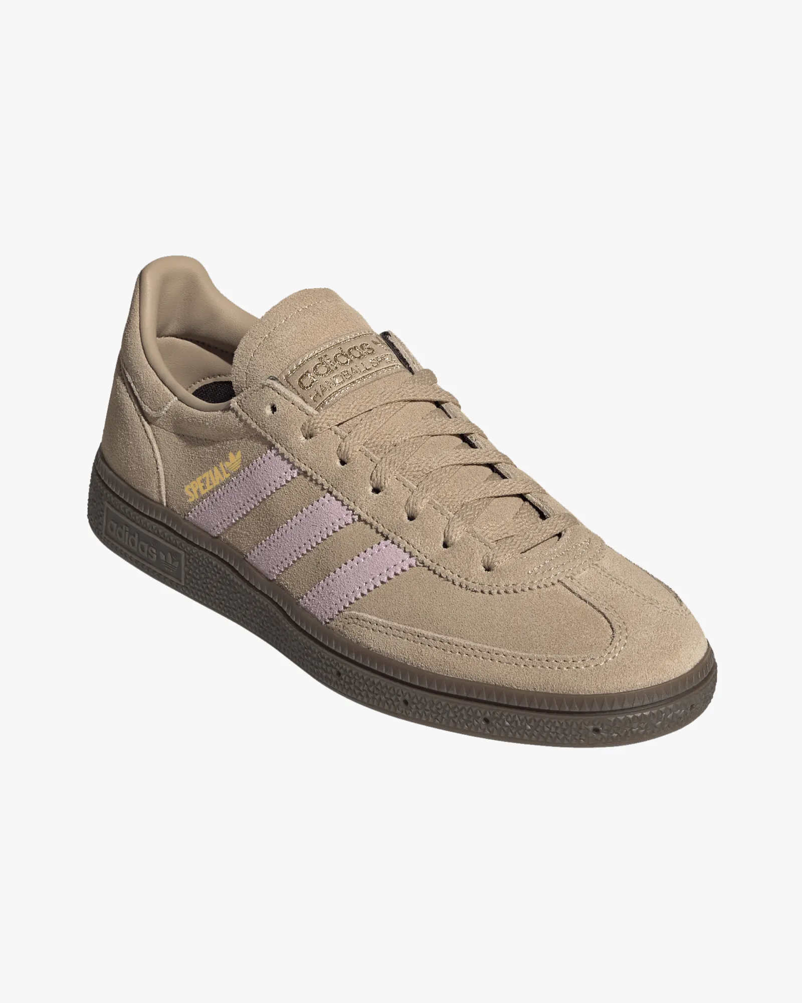 Adidas Womens Handball Spezial - Warm Sandstone / Clear Pink / Gum