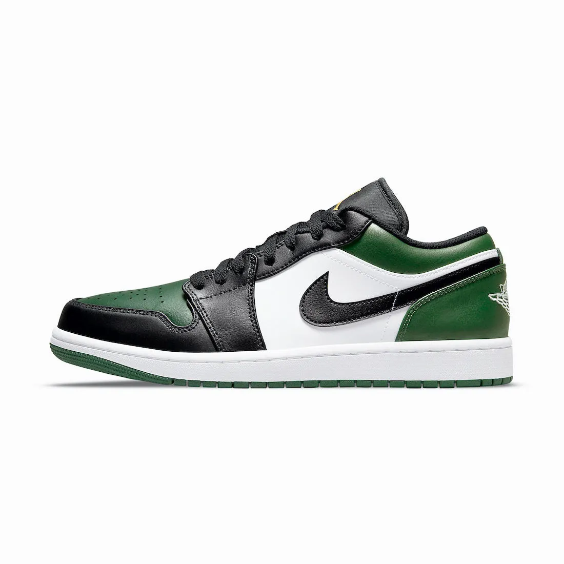 Air Jordan 1 Low "Green Toe" (Noble Green/Black/White/Pollen)(553558-371)