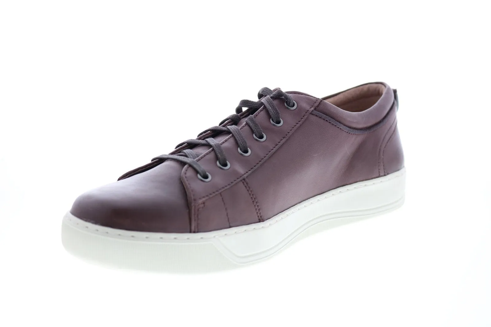 Andrew Marc Darwood AMDARWL-6497 Mens Brown Leather Lifestyle Sneakers Shoes