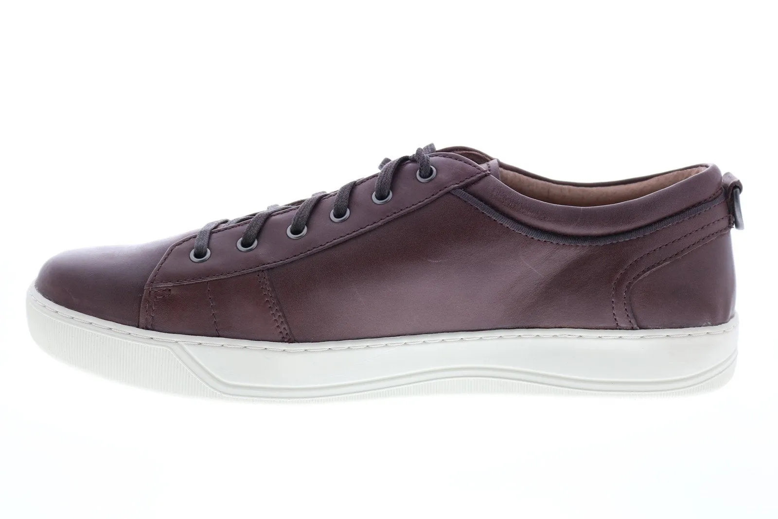 Andrew Marc Darwood AMDARWL-6497 Mens Brown Leather Lifestyle Sneakers Shoes