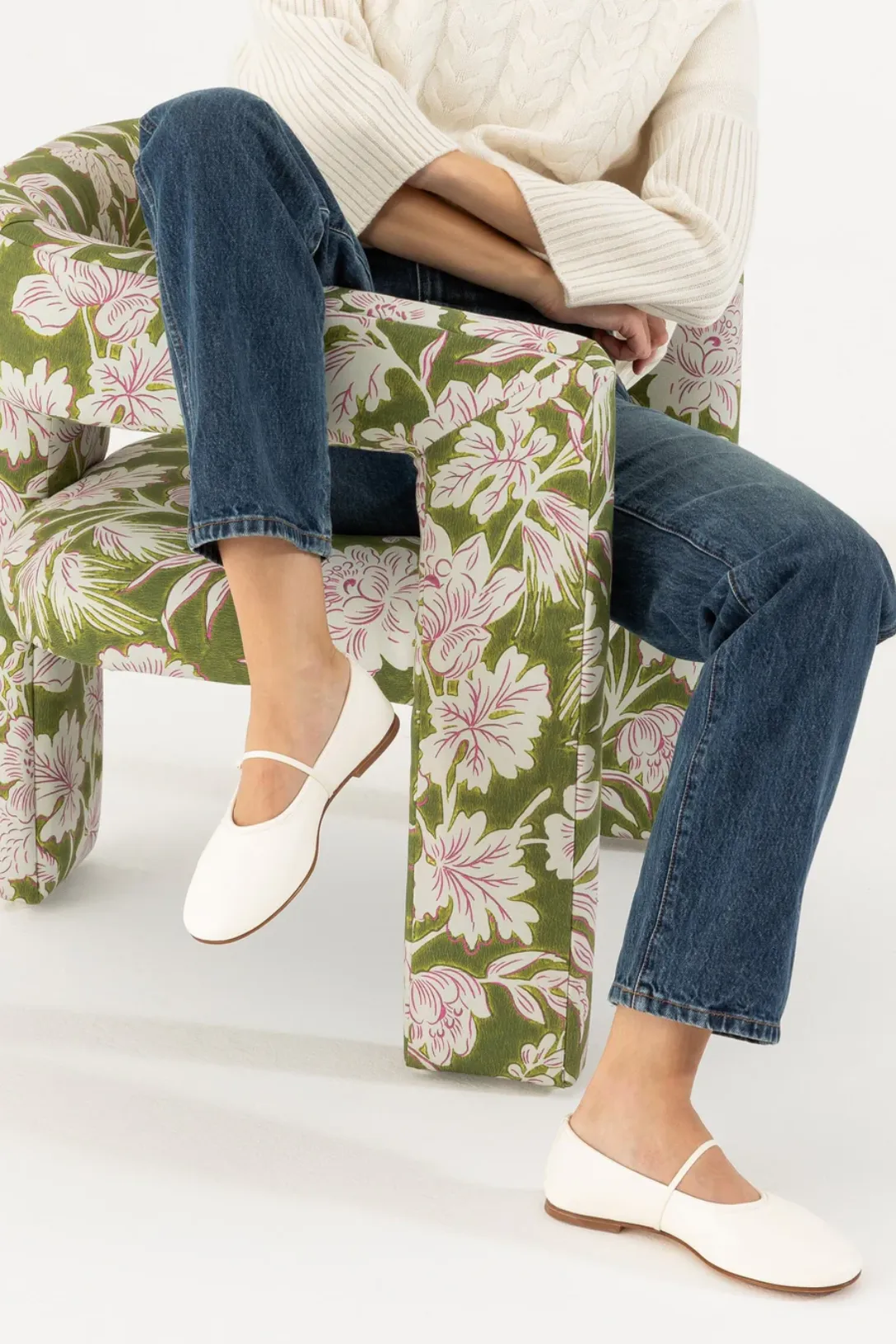 Balla Strap Flat | Chalk