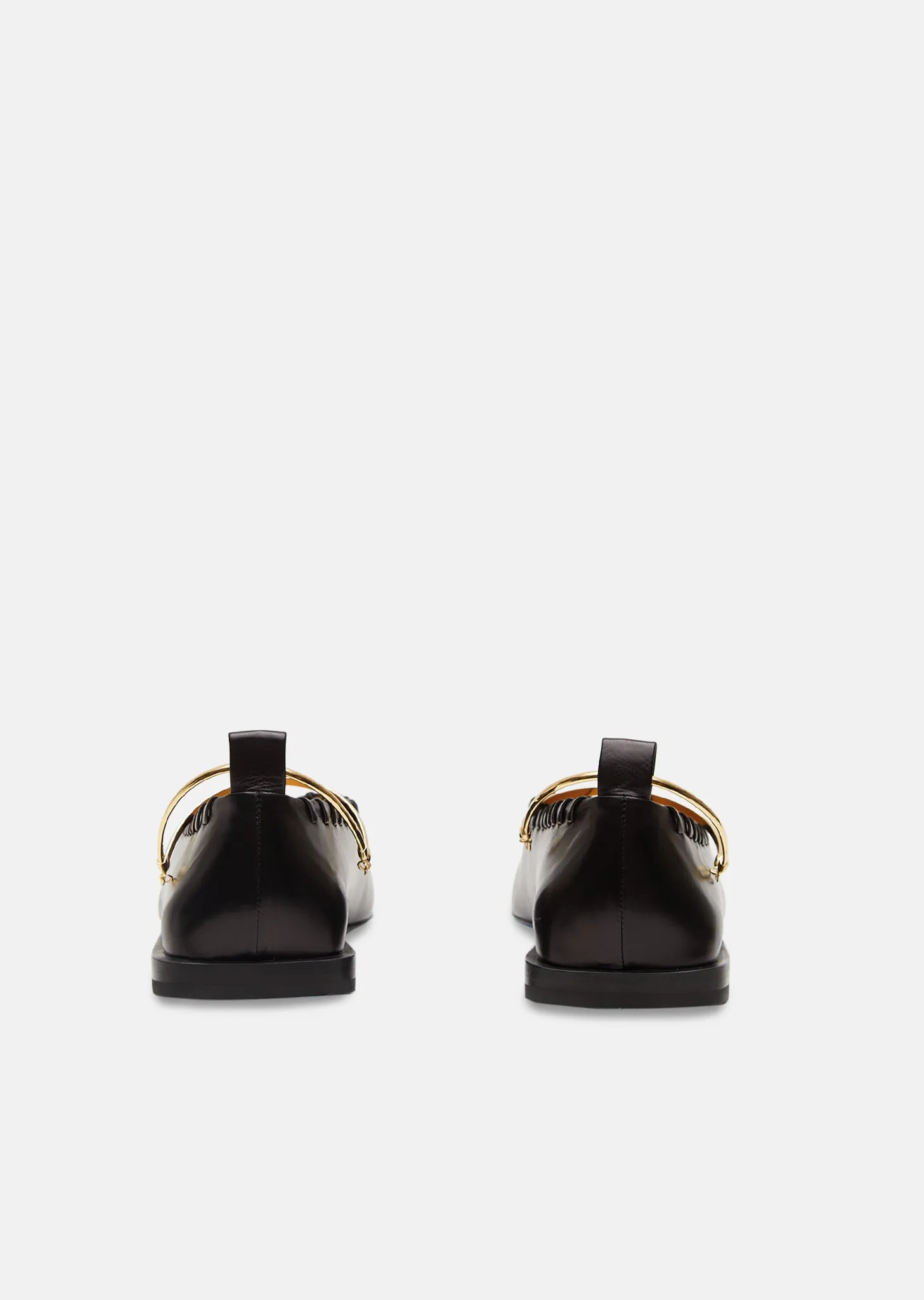 Braided Trim Flats With Removable Anklet