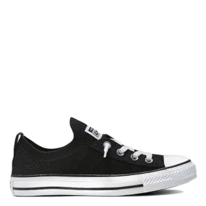 Converse Women's Chuck Taylor All Star Shoreline Knit Slip in Black/White