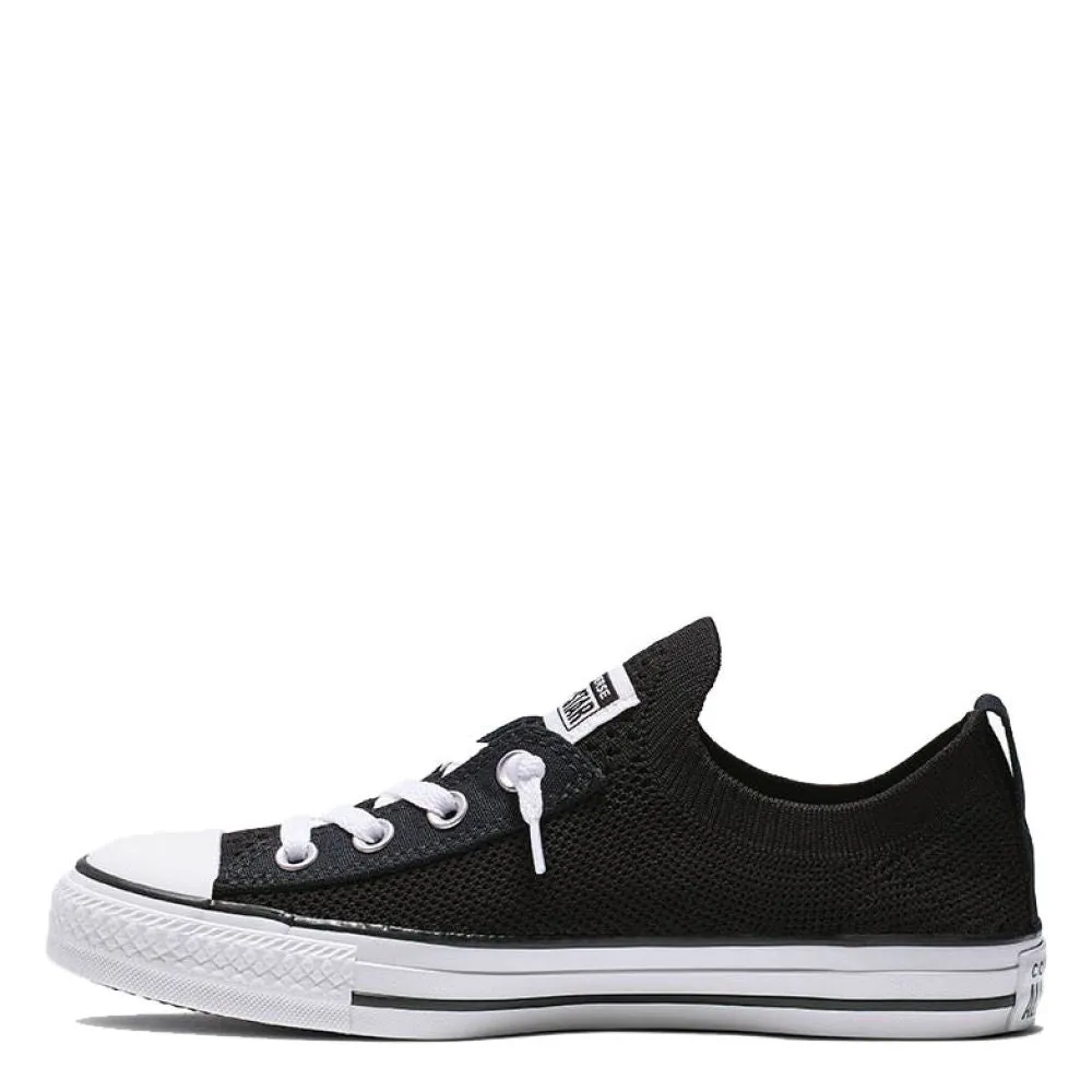 Converse Women's Chuck Taylor All Star Shoreline Knit Slip in Black/White