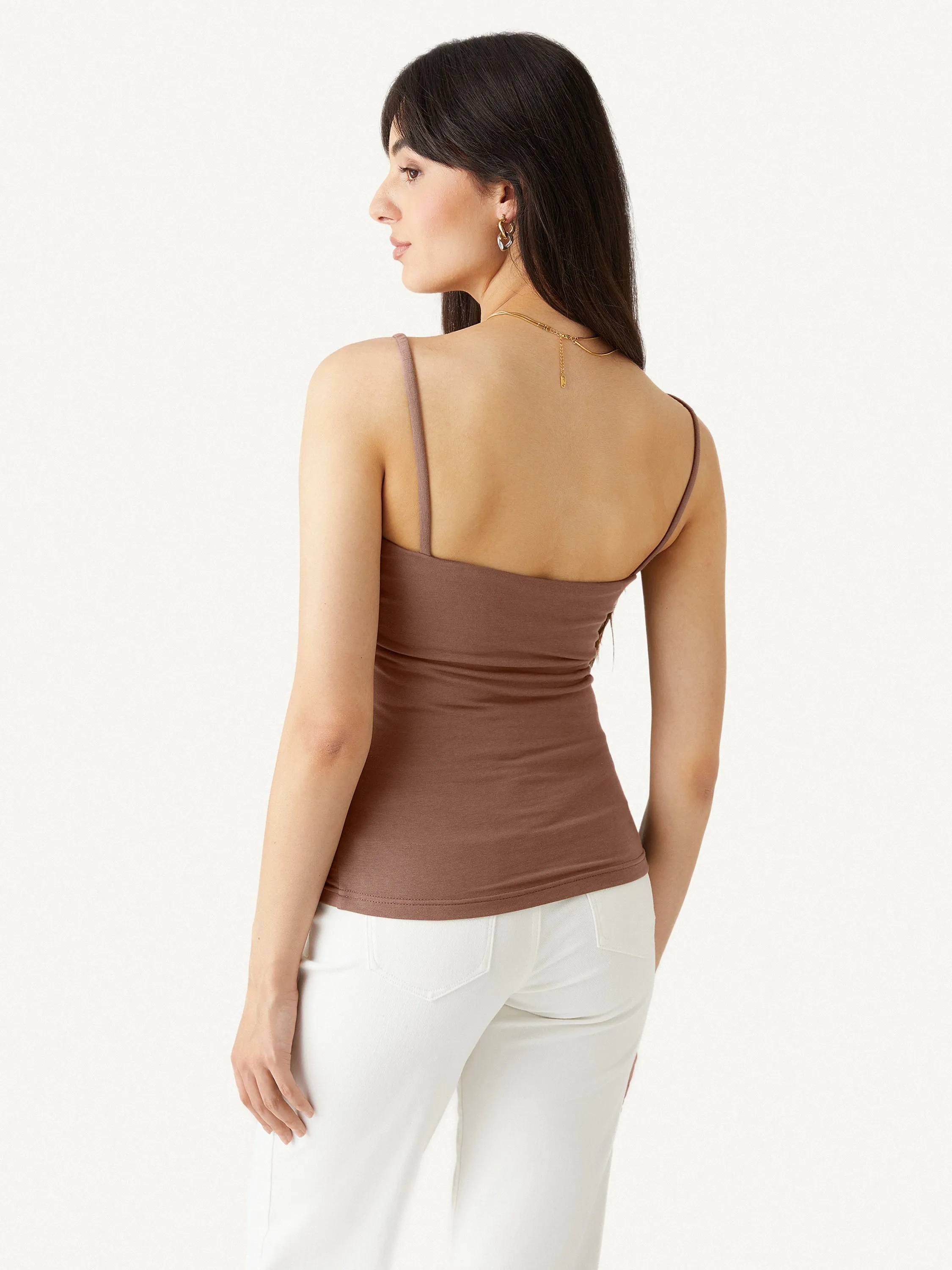 Cotton Jersey V-Neck Brami
