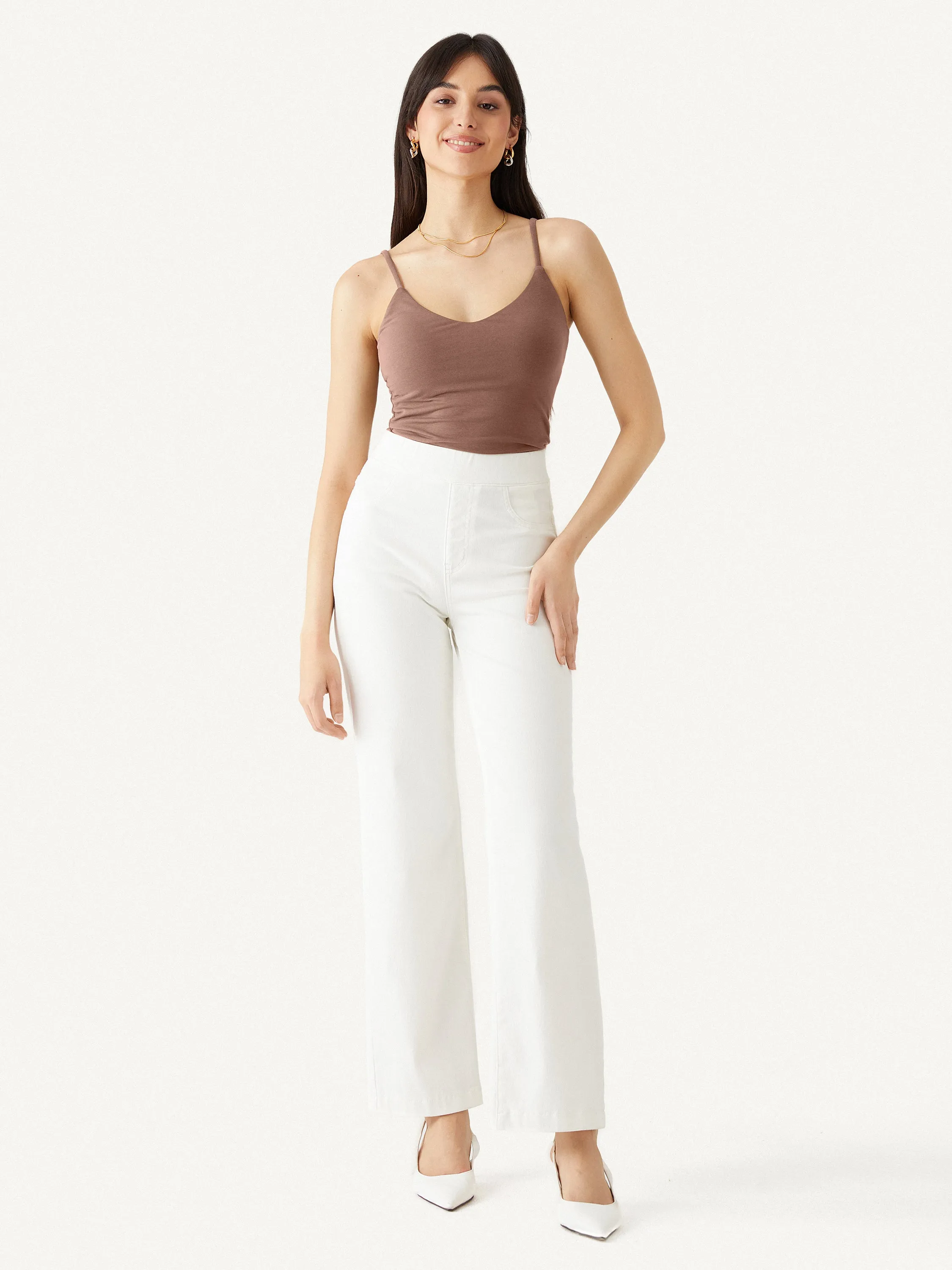Cotton Jersey V-Neck Brami