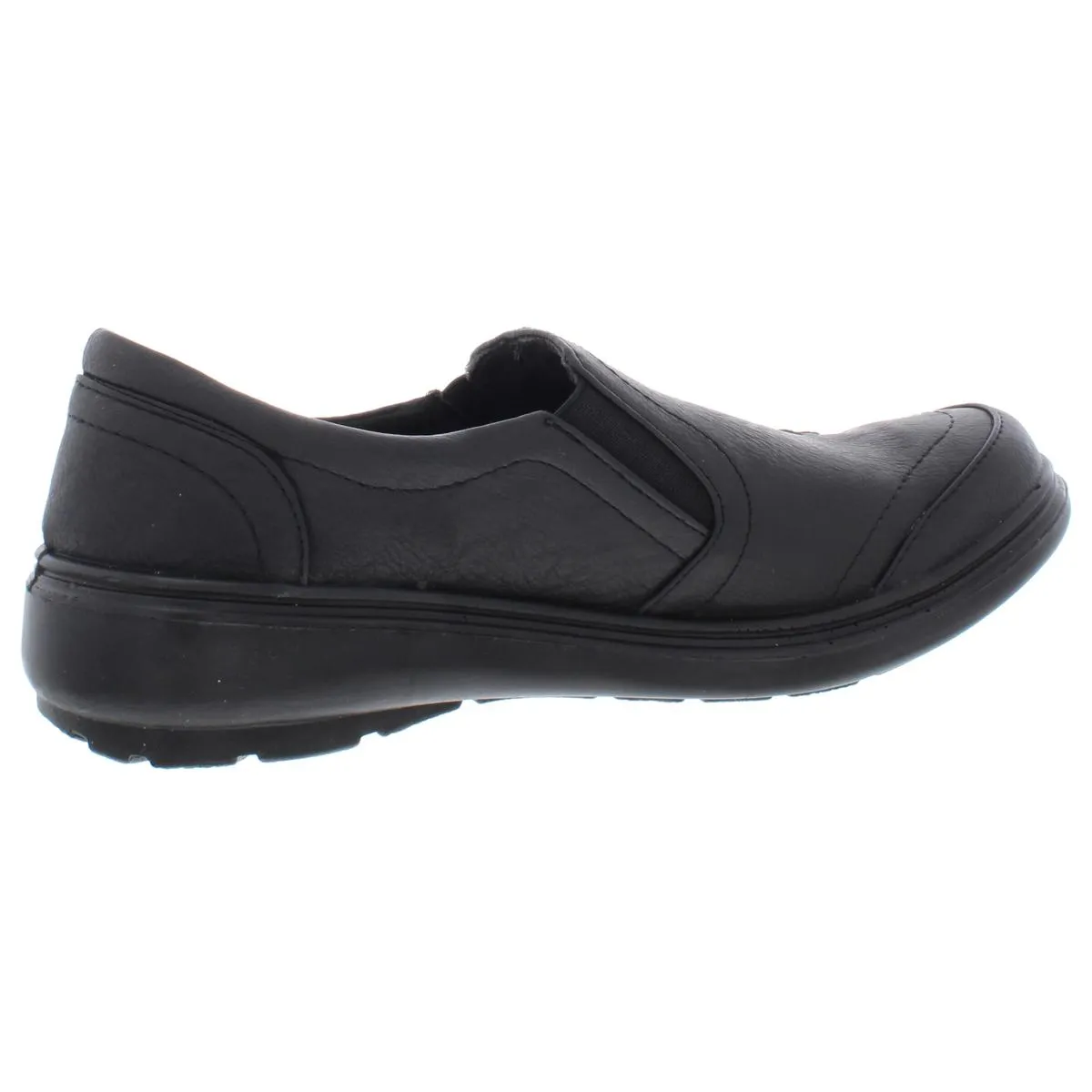 Easy Street Womens Ultimate Faux Leather Slip On Casual Shoes