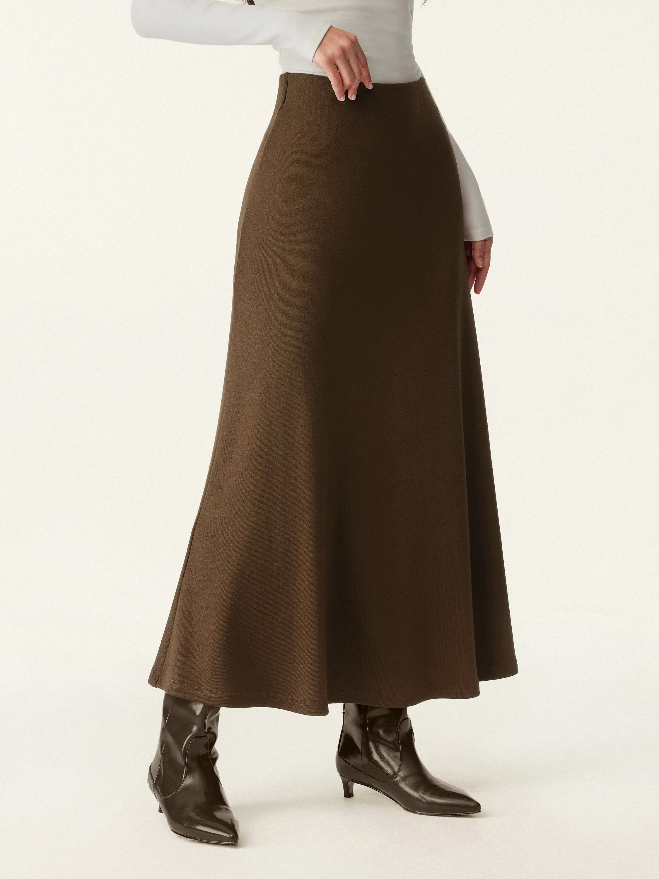 Everyday Knit Midi Skirt