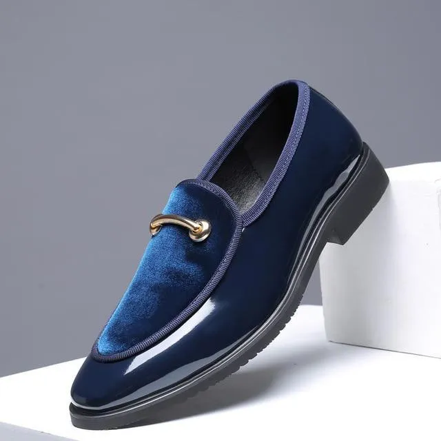 Fashion Spring Autumn Solid Casual Men Leather Shoes