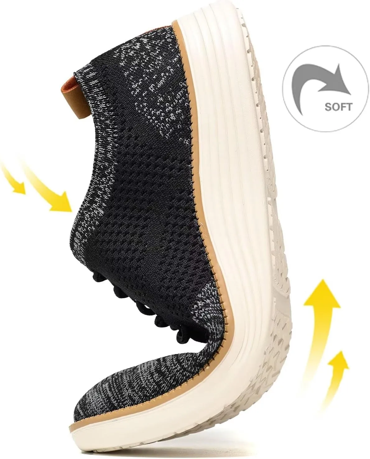 Mens Casual Dress Shoes Fashion Walking Sneakers Mesh Business Oxfords Work Lightweight Soft Sole Zapatos
