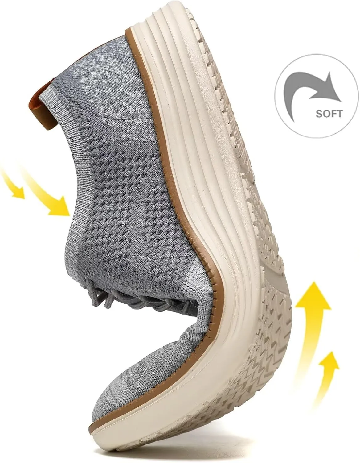 Mens Casual Dress Shoes Fashion Walking Sneakers Mesh Business Oxfords Work Lightweight Soft Sole Zapatos