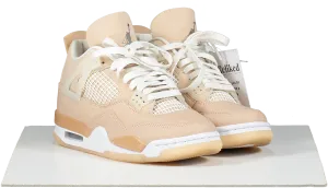 Nike Beige Jordan 4 Retro Shimmer trainers UK 4 EU 37 