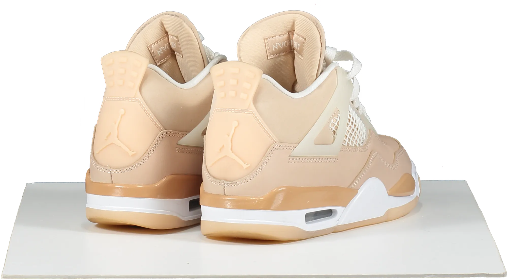 Nike Beige Jordan 4 Retro Shimmer trainers UK 4 EU 37 