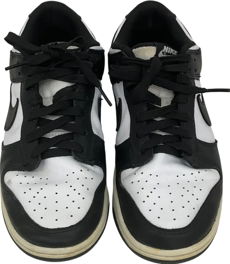 Nike Black Dunk Low Retro Trainers In White/black UK 7.5 EU 40.5 