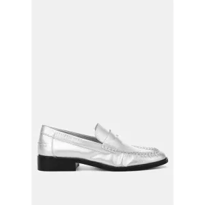 Plavia Genuine Leather Loafers