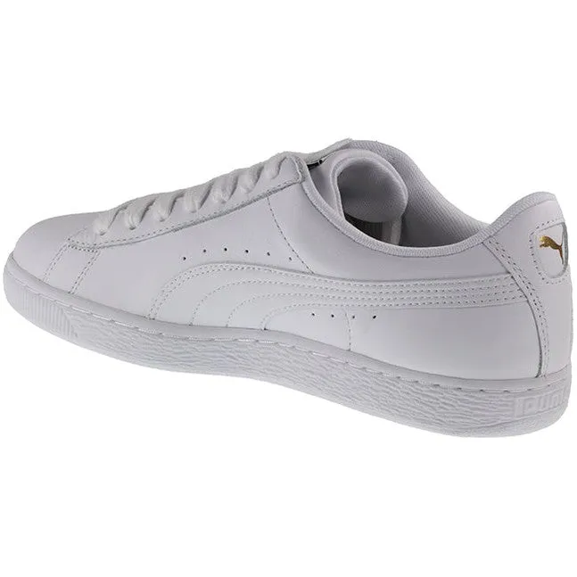 Puma Trainers Mens Basket Classic LFS White