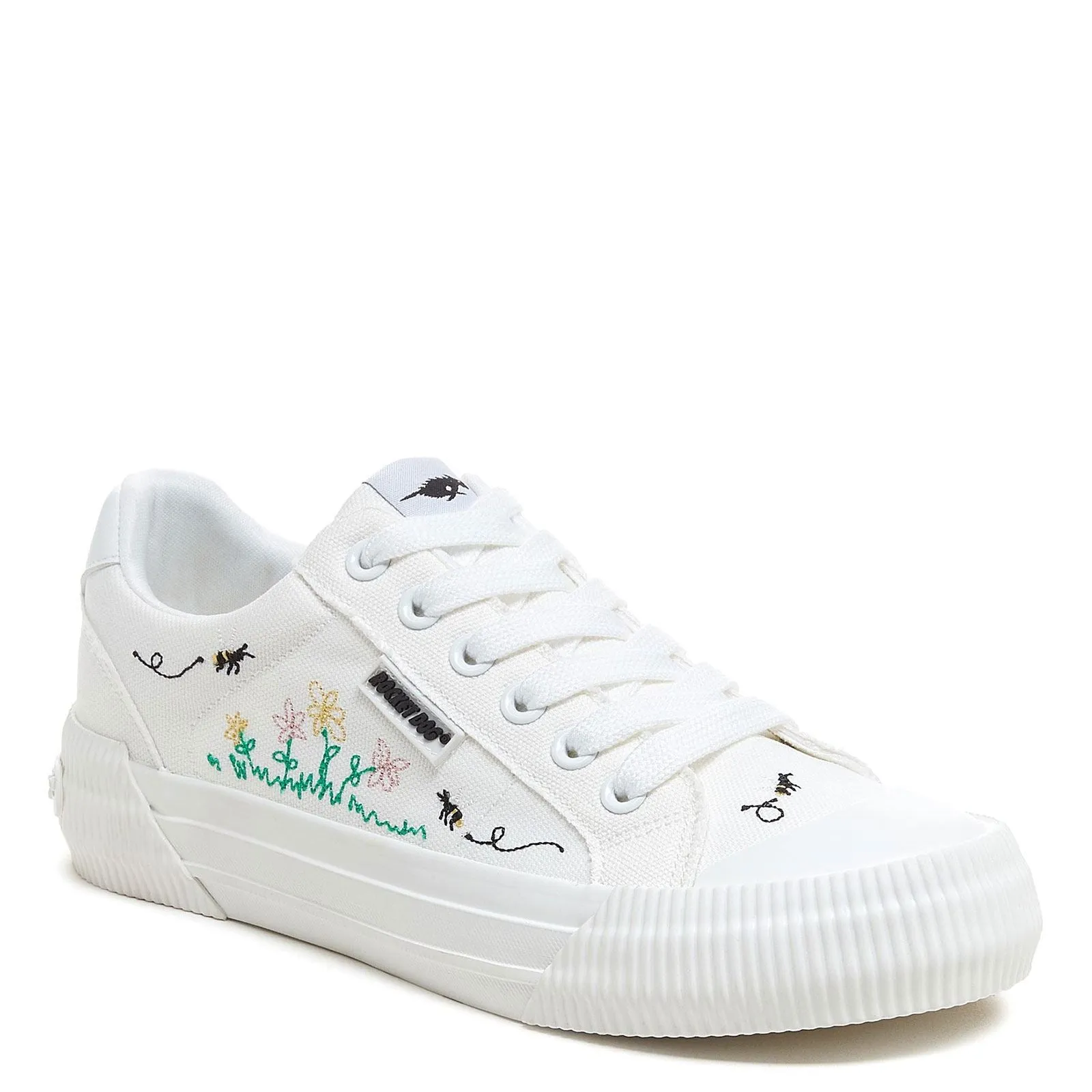 Rocket Dog Cheery Embroidery Trainers