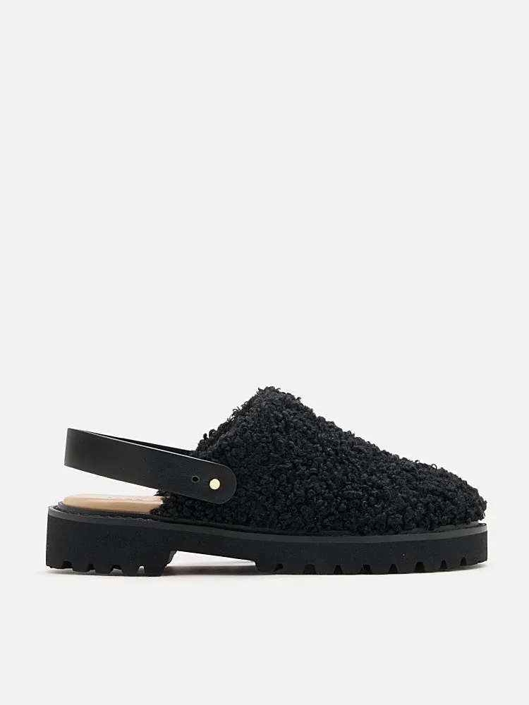 Tania Strapped Fur Mules