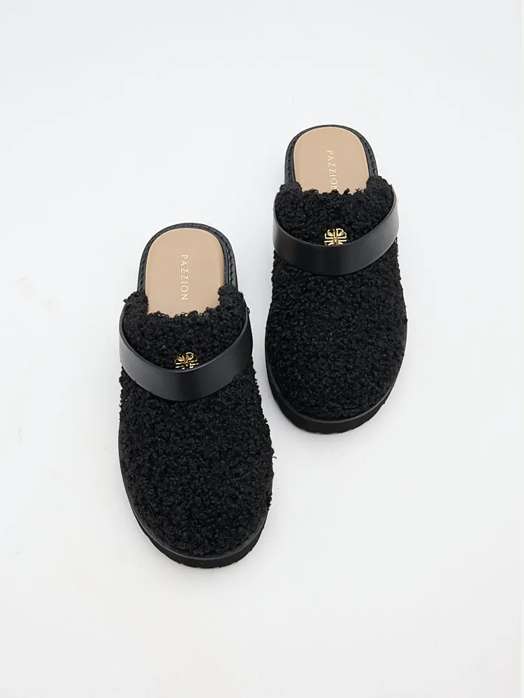 Tania Strapped Fur Mules