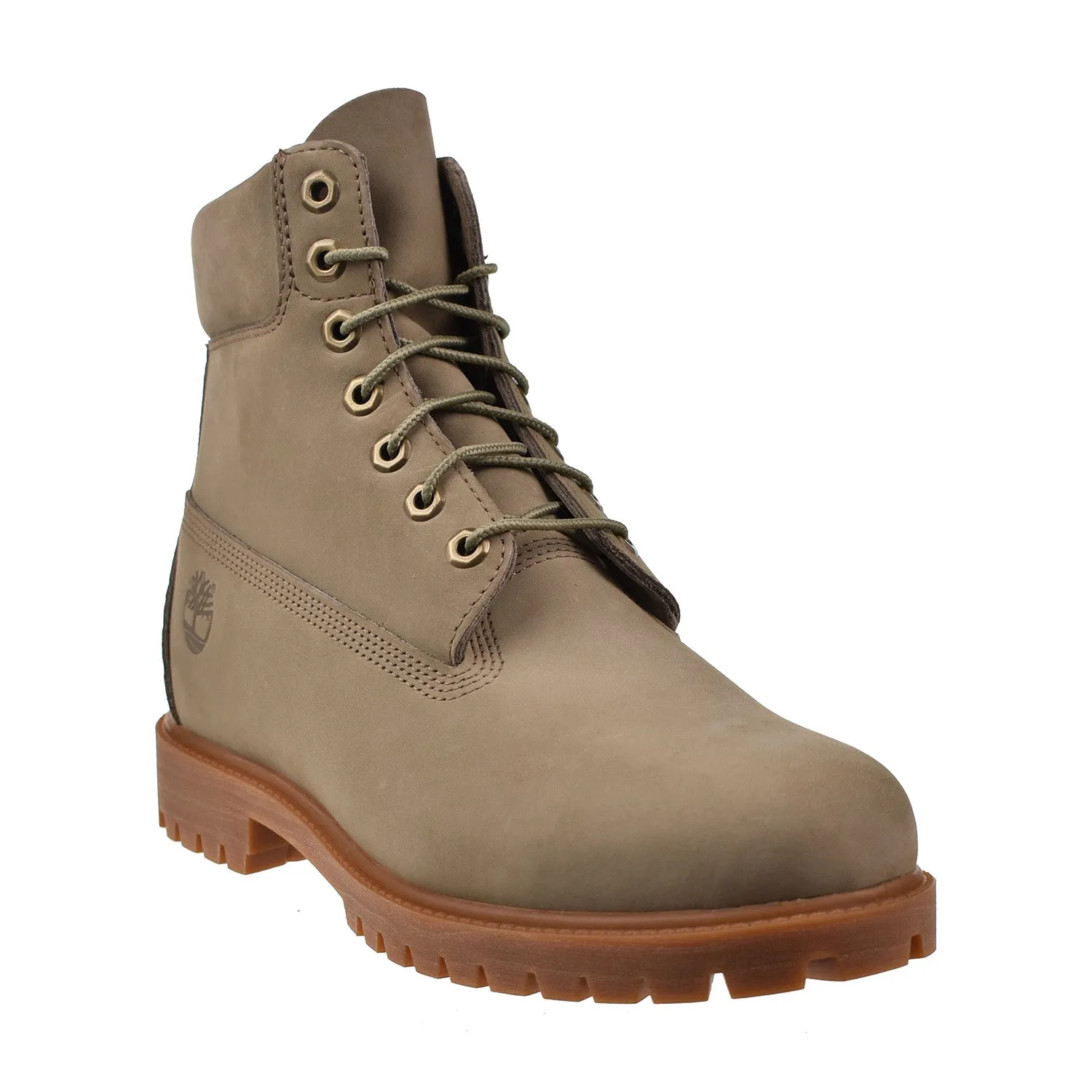 Timberland Heritage Men's 6 Inch Boots Light Taupe Nubuck