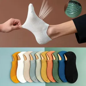 Ultra-Short Breathable Sweat-Absorbent Socks