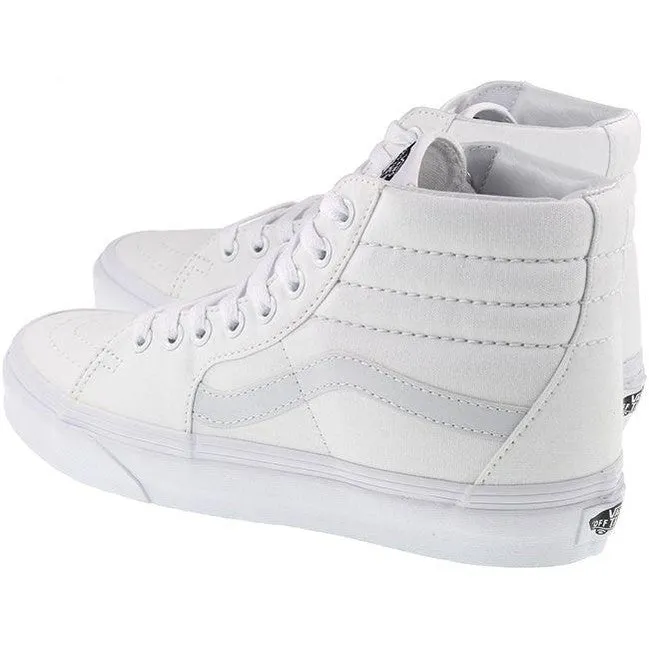 Vans Trainers Womens Sk8 Hi True White True White