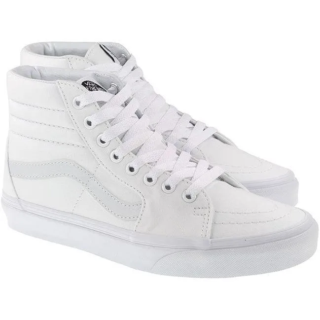 Vans Trainers Womens Sk8 Hi True White True White