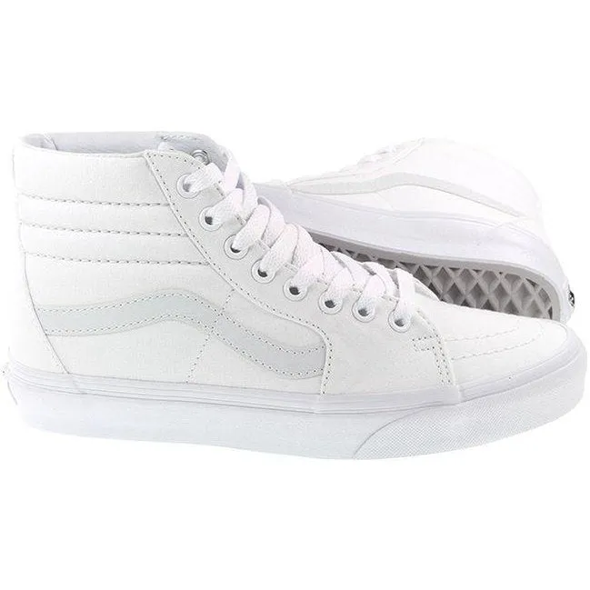 Vans Trainers Womens Sk8 Hi True White True White