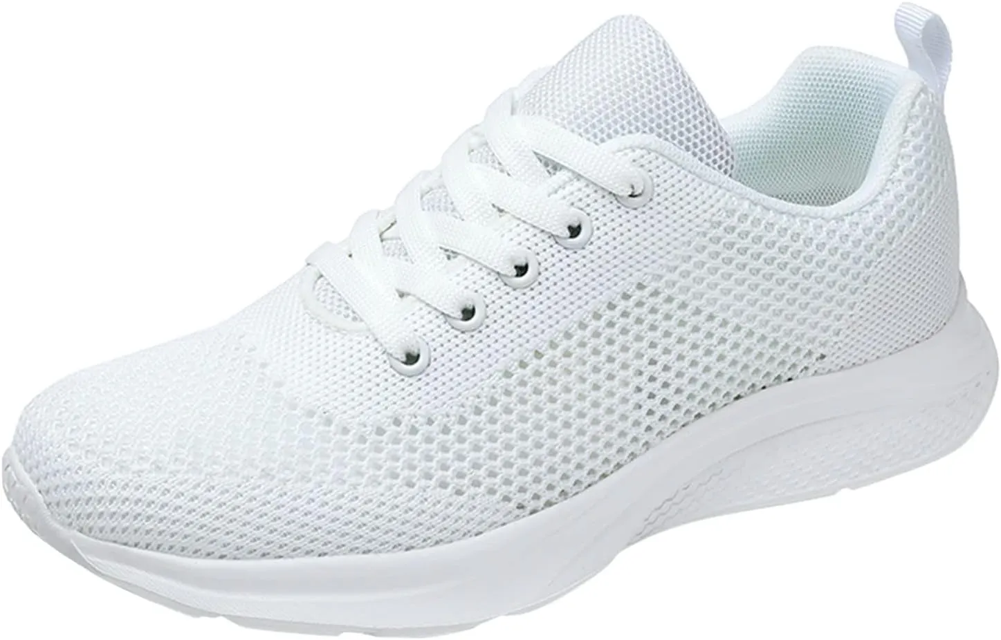 Women's Walking Shoes Mesh Breathable Lightweight Fashion Mens Running Shoes Sports Men's Shoes Casual Waterproof Sneakers Black Tennis Shoe Cross Trainer Shoe